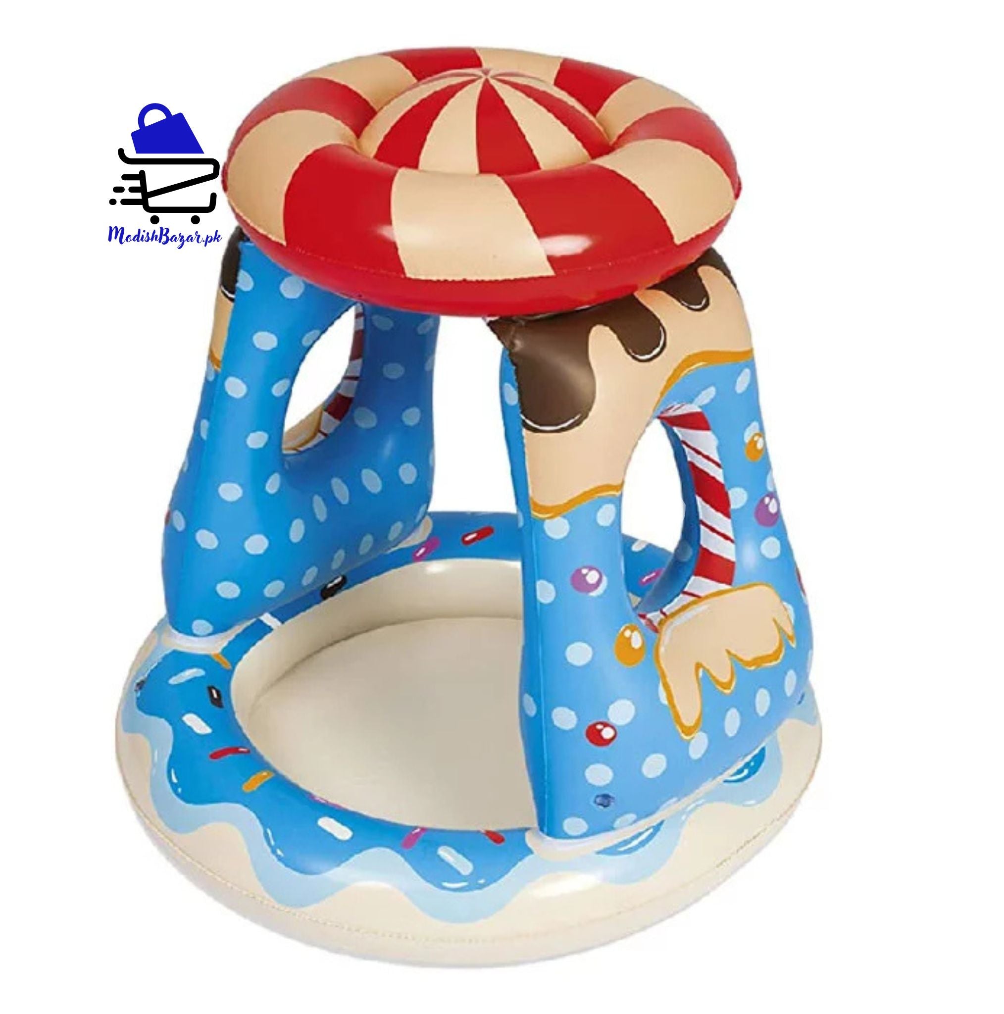 Bestway Candyville Inflatable Kids Pool Play Center 52270

