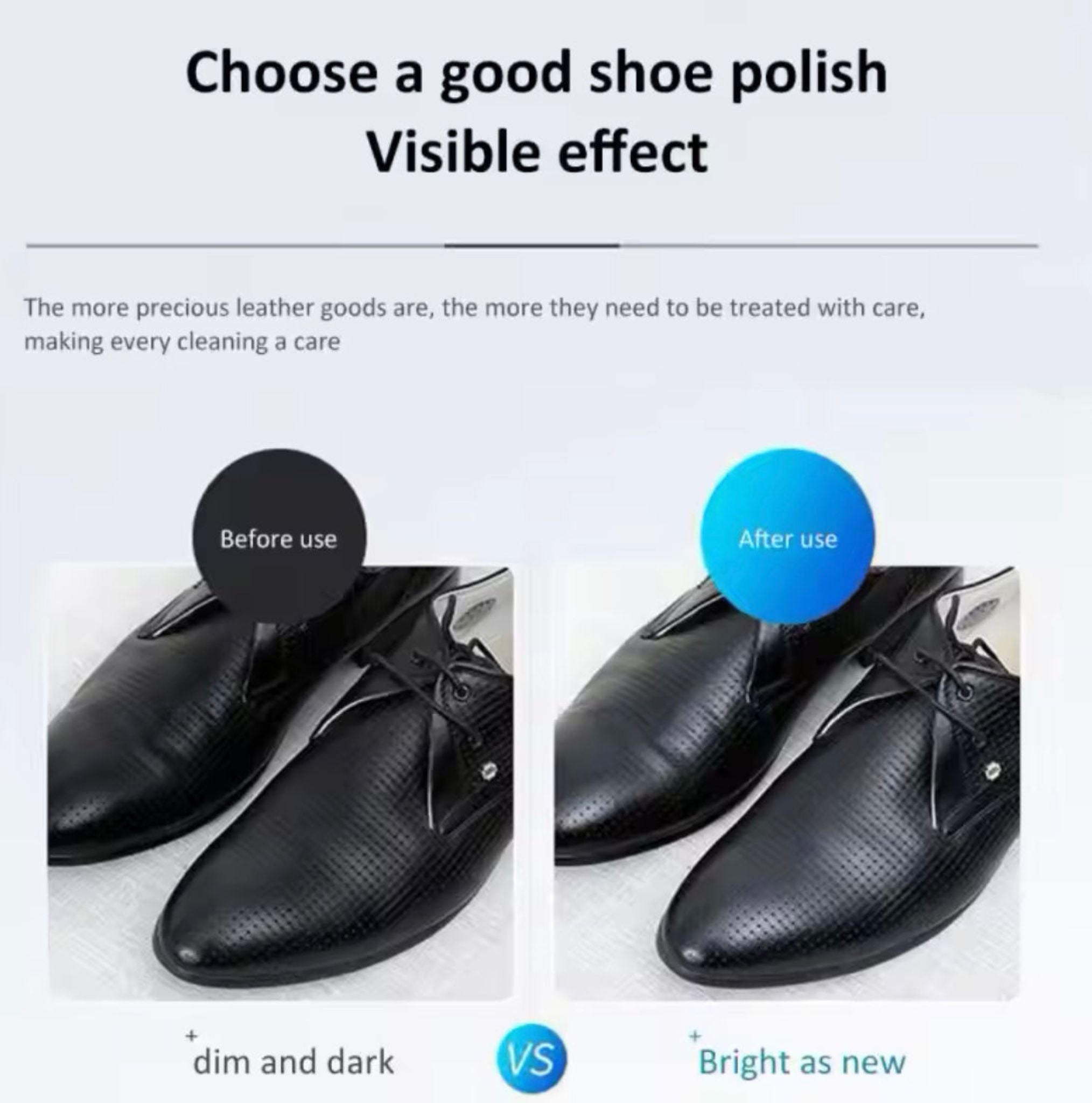 Cream Liquid Leather Shoe Polish – Leather Cleaner & Repairing Polish
