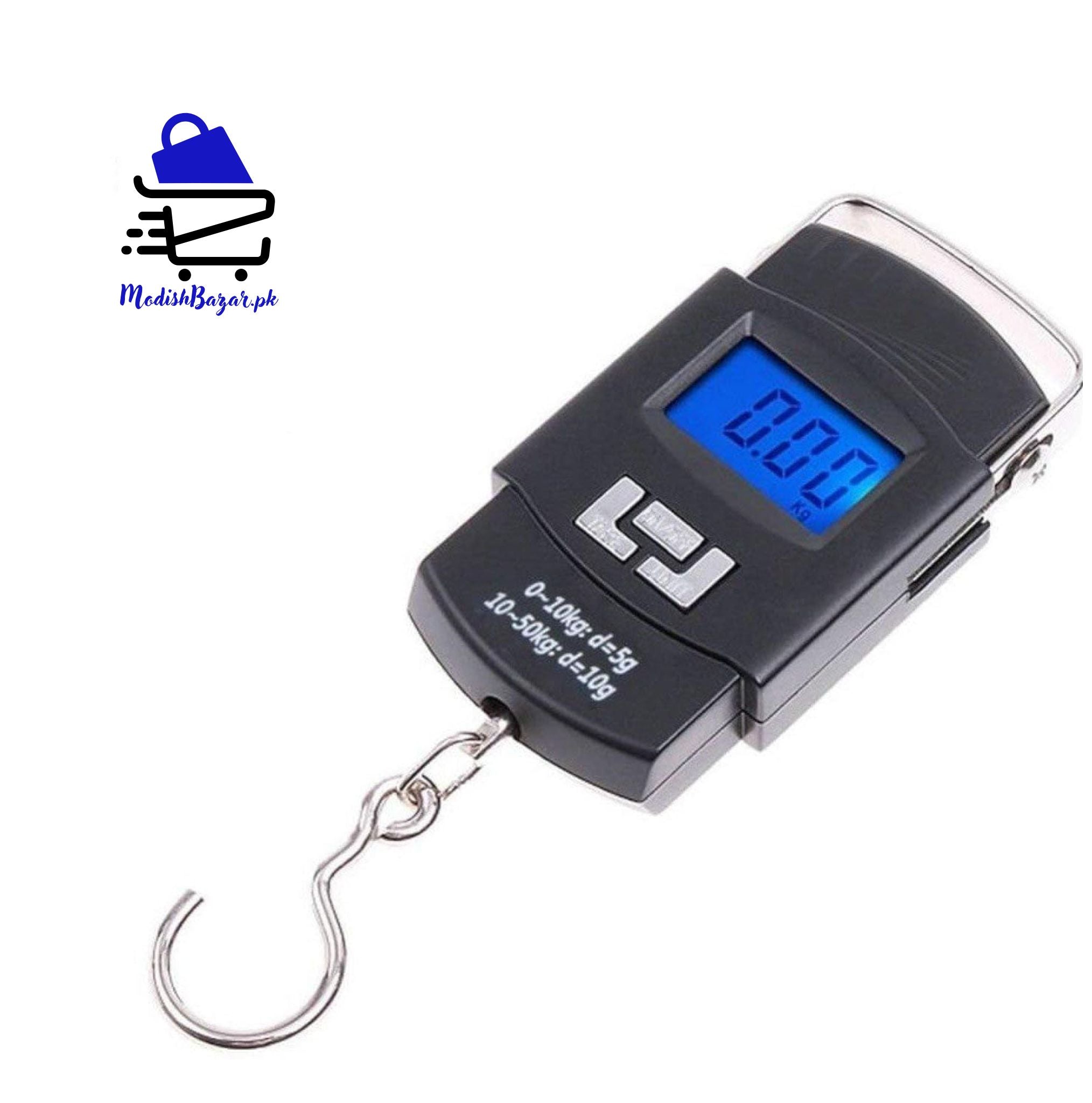 50kg Digital Luggage Weight Scale with LED Display – Travel Weighing Machine