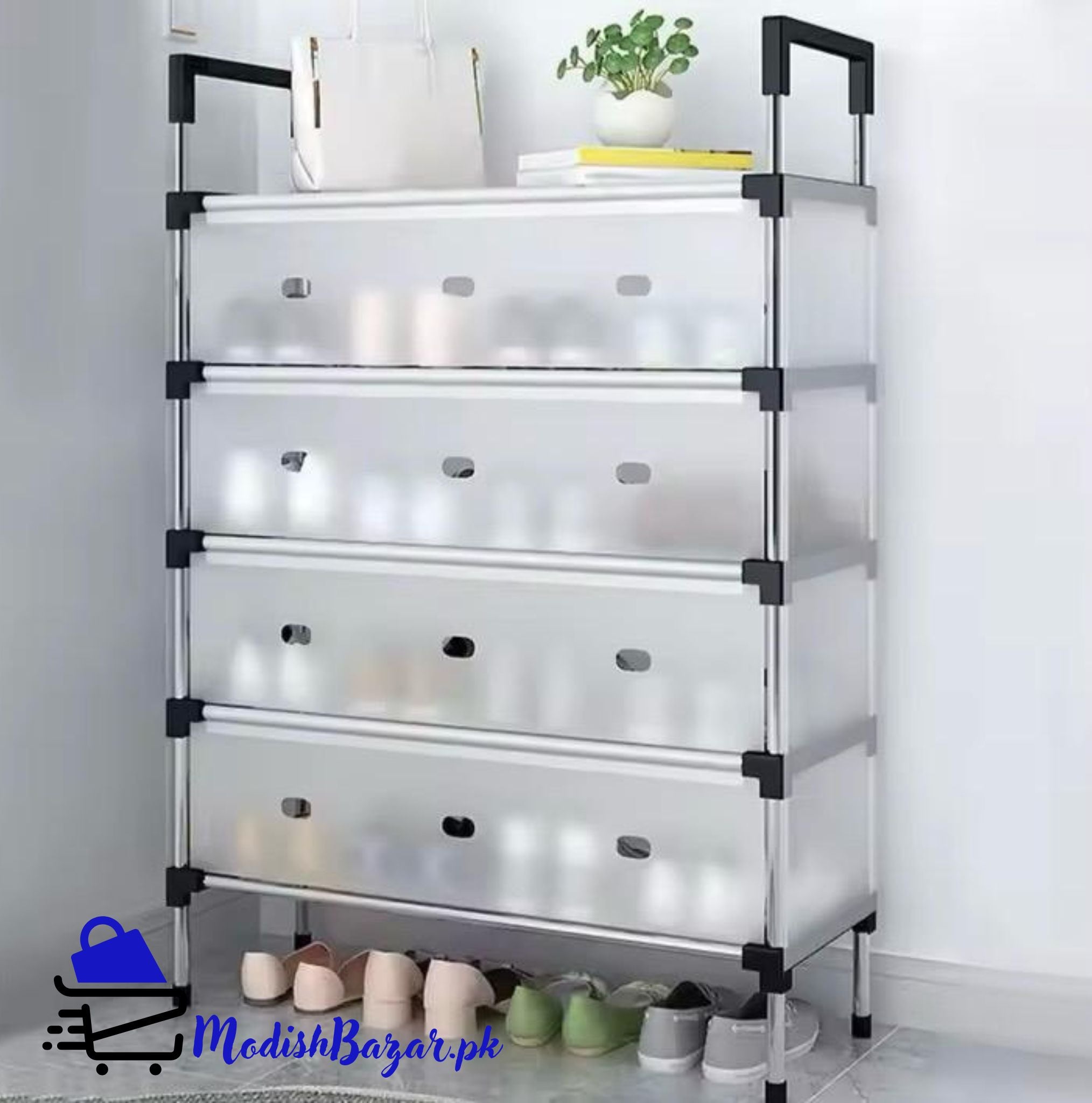 Dustproof Multi-Layer Shoe Rack in Pakistan 