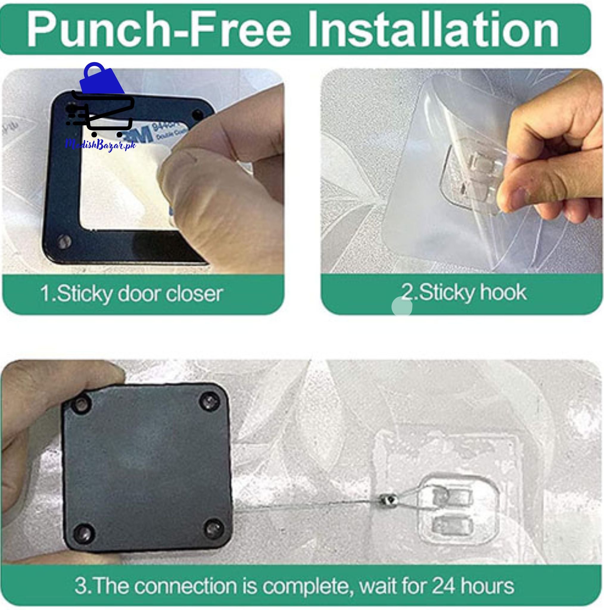 "Easy Install Self-Closing Door Device for Homes and Offices