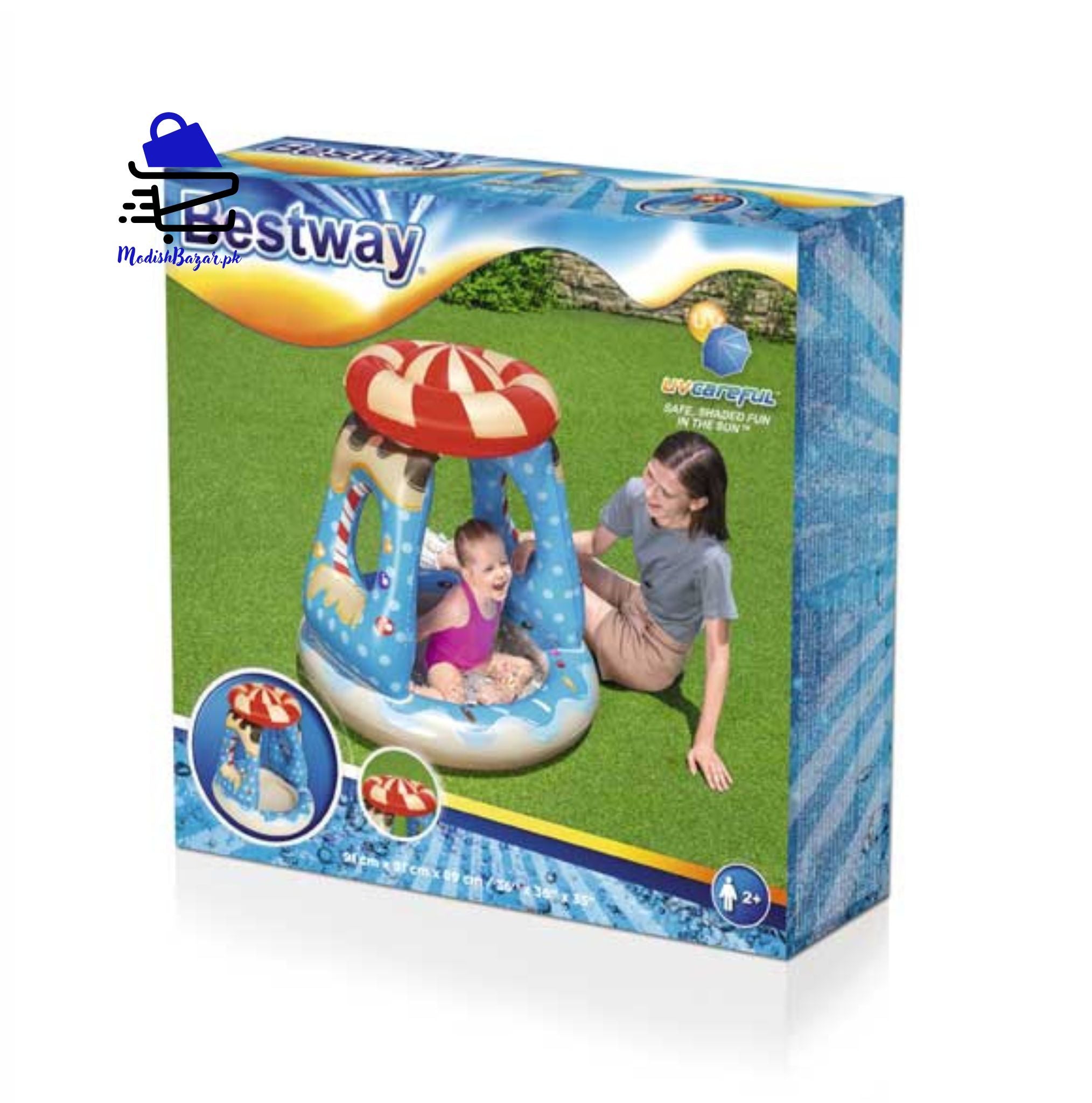 Candy-Themed Backyard Pool for Kids


