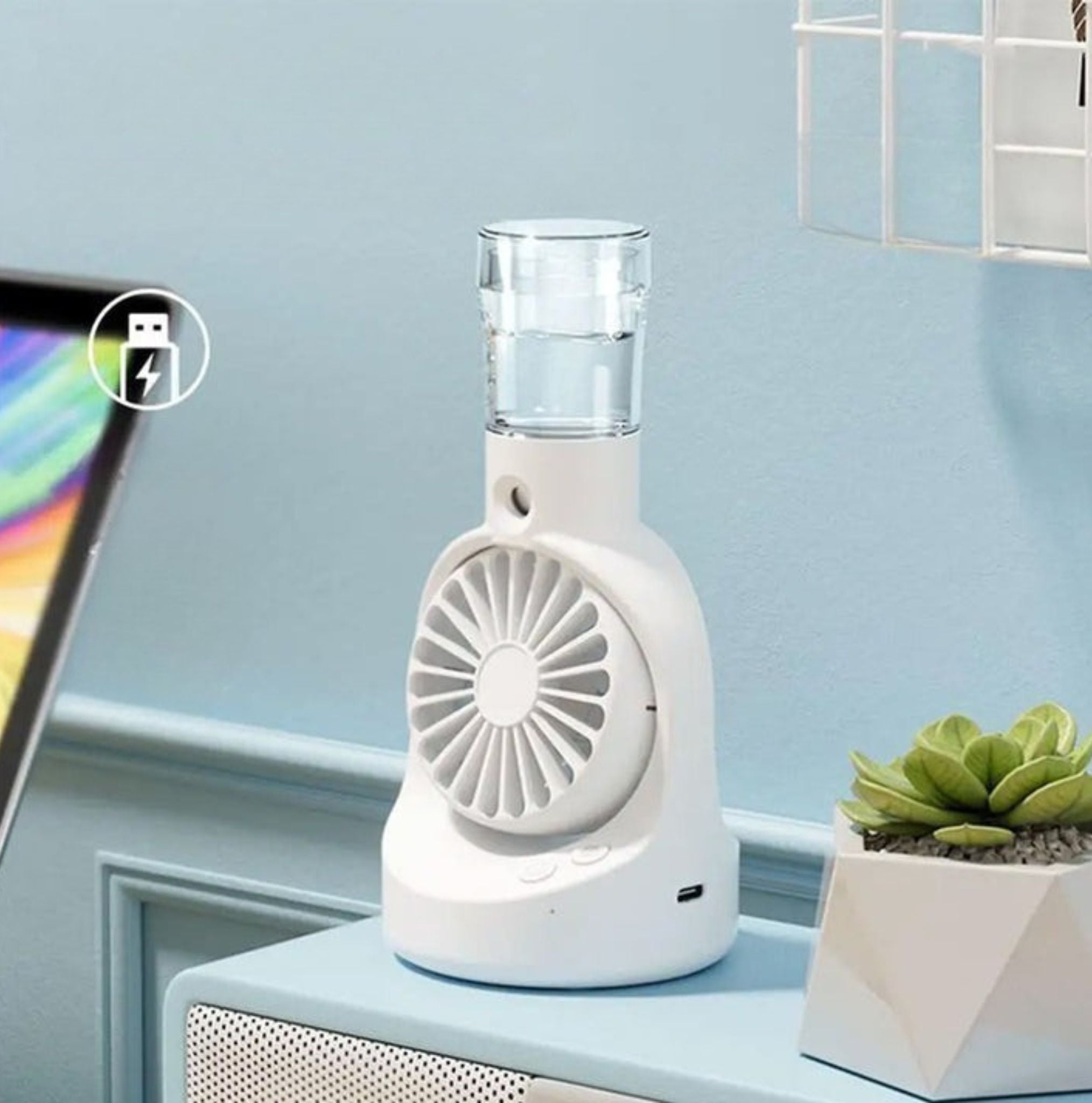 Portable Handheld Mist Fan F6