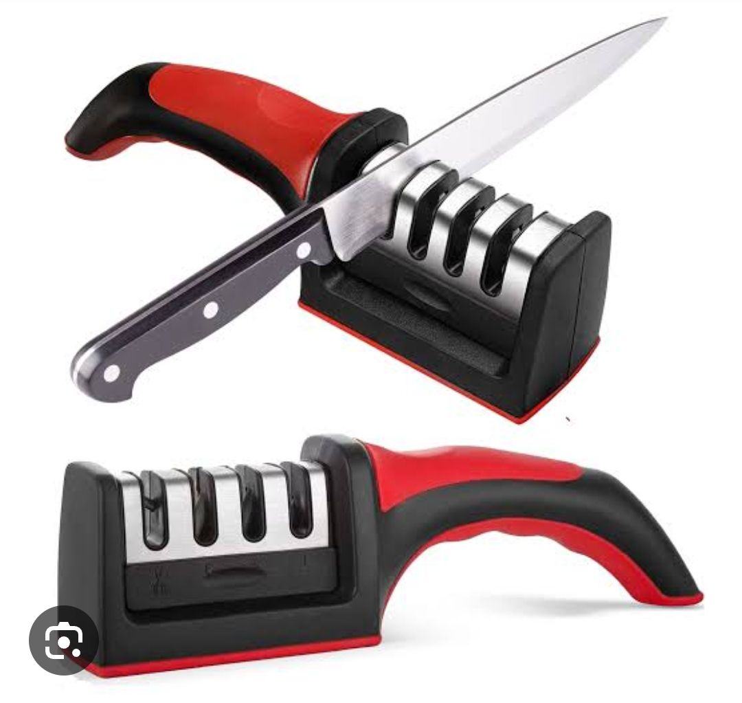 Manual Kitchen Knife Sharpener – Professional Blade Sharpening Tool - Modish Bazar