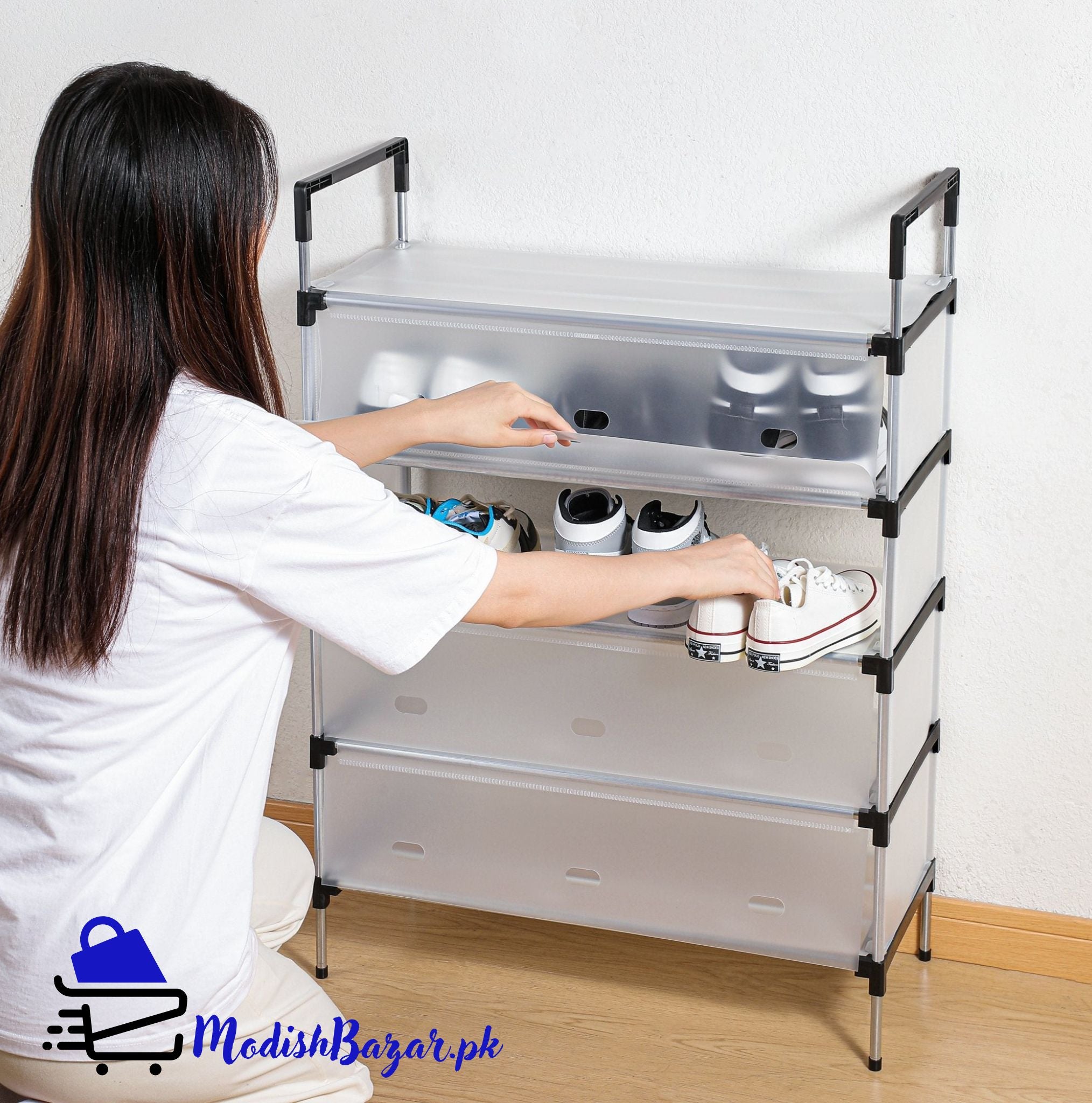 Dustproof Multi-Layer Shoe Rack in Pakistan 